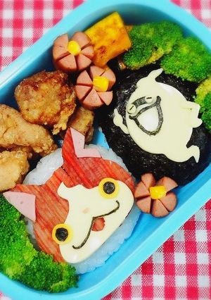 キャラ弁＊妖怪ウォッチ弁当♪型紙あり-レシピのメイン写真