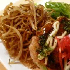 お好み焼き風ハンバーグ-レシピのメイン写真