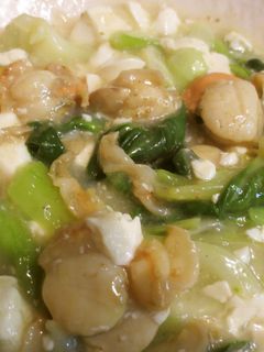 ホタテと豆腐のあっさり煮-レシピのメイン写真