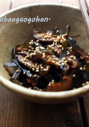 お弁当に♪昆布と椎茸の佃煮-レシピのメイン写真
