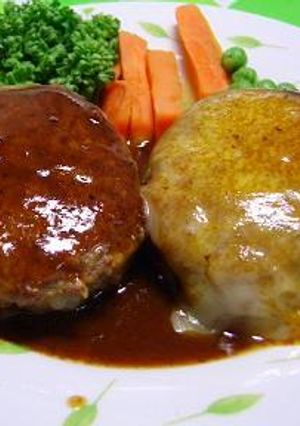 秘訣は赤ワイン☆本格ハンバーグ-レシピのメイン写真