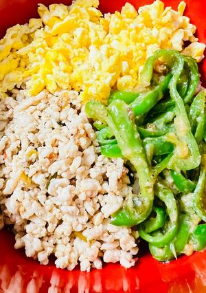 3色丼❤️💛💚-レシピのメイン写真