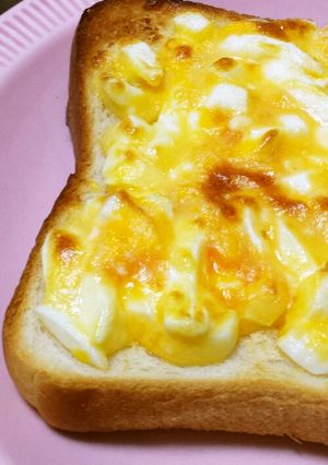 マヨチートースト～ゆで卵～-レシピのメイン写真