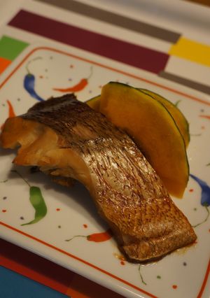 シンプル調理☆鯛の照焼-レシピのメイン写真