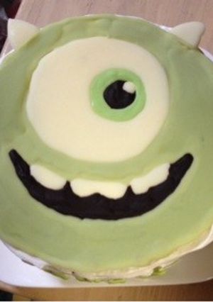 モンスターズインク＊マイクキャラデコ-レシピのメイン写真