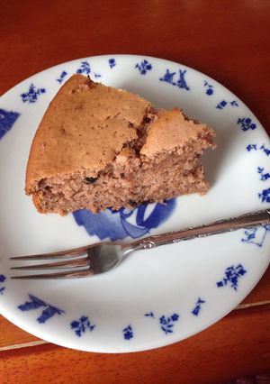 超簡単ふわふわチョコバナナケーキ♡-レシピのメイン写真