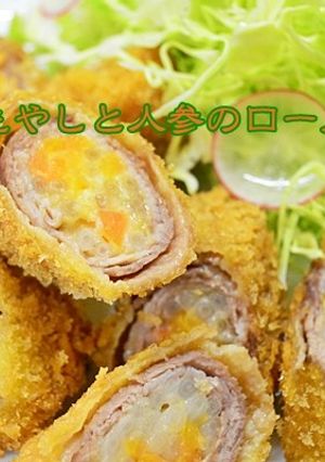 簡単シャキシャキ★もやしロールフライ♡-レシピのメイン写真