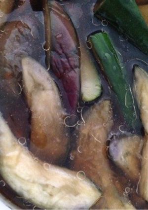 レンジでナスのさっぱり浸し 大量消費にも-レシピのメイン写真
