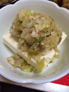 搾菜のせ豆腐-レシピのメイン写真