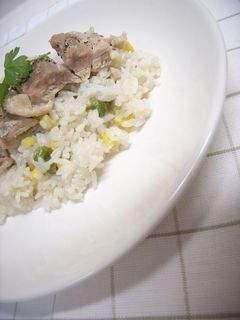 炊飯器ひとつで☆チキン&ピラフ♪-レシピのメイン写真