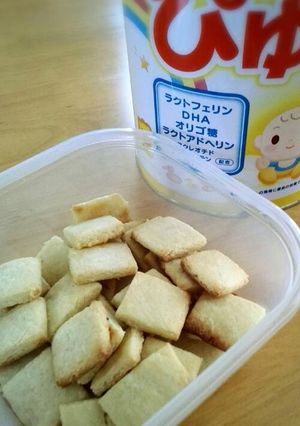 ｸｯｷｰで粉ﾐﾙｸ消費-レシピのメイン写真