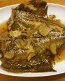 フライパンで！冷凍カレイの煮つけ