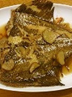 フライパンで!冷凍カレイの煮つけ-レシピのメイン写真