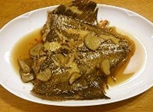 フライパンで！冷凍カレイの煮つけ-レシピのメイン写真