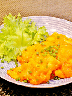 ワンボウル✿簡単レンジ鶏胸肉のオーロラ✿-レシピのメイン写真