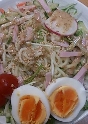 ☆お手軽ラーメンサラダ☆ゴマタレ☆-レシピのメイン写真