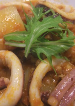 イカじゃが芋の洋風煮♪-レシピのメイン写真