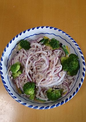 赤玉ねぎのサラダ-レシピのメイン写真