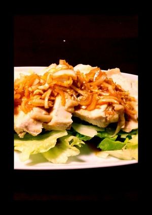 蒸し鶏のネギだれがけ-レシピのメイン写真