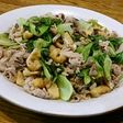 簡単♡豚肉と油揚げとチンゲン菜炒め煮