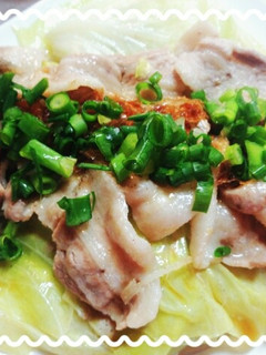 レシピ本掲載☆豚肉とキャベツの重ね蒸し-レシピのメイン写真