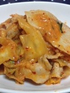 簡単‼︎美味しい‼︎クリーミーな豚キムチ-レシピのメイン写真