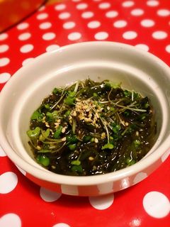 シャキッとさっぱり☆めかぶの食べ方-レシピのメイン写真