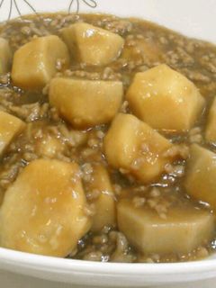 ★里芋の煮物(豚そぼろあんかけ)-レシピのメイン写真