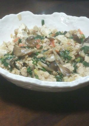 ご飯が進む！鶏ひき肉の麻婆野菜豆腐-レシピのメイン写真
