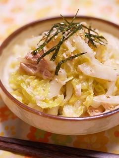 ツナと白菜の中華和え-レシピのメイン写真