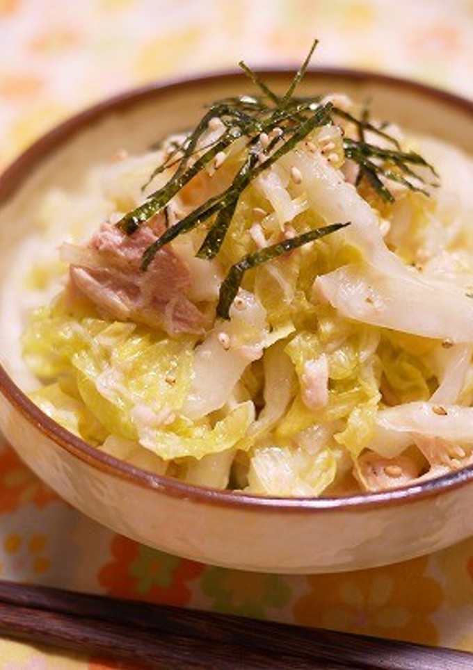 ツナと白菜の中華和え-レシピのメイン写真