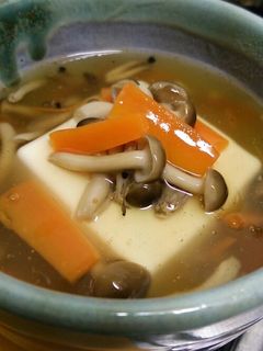 簡単あったか豆腐あんかけ@プチッと-レシピのメイン写真