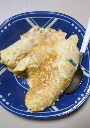 簡単！カニ玉風オムレツ-レシピのメイン写真