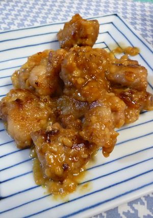甘酒で♪カリカリ豚の甘酢照り焼き風-レシピのメイン写真