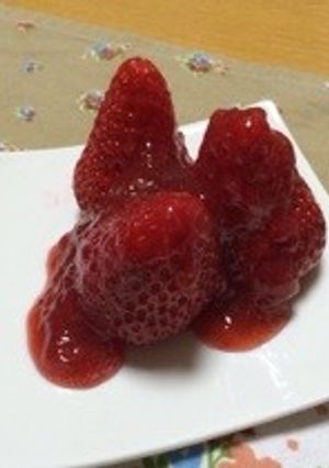 すっぱイチゴ救済！練乳よりもイチゴジャム-レシピのメイン写真