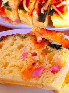 HKMでパウンドケーキみたいなお惣菜パン-レシピのメイン写真