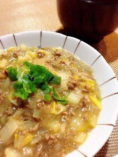 丼にも♪味がすぐ染みる麻婆白菜-レシピのメイン写真