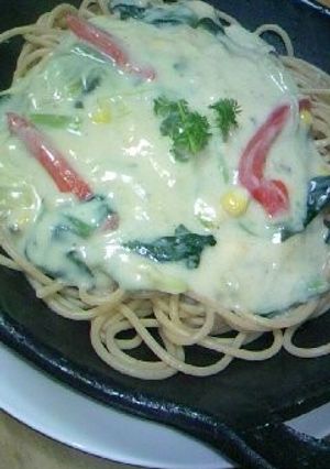 豆乳クリームパスタ～ブルーチーズ風味-レシピのメイン写真