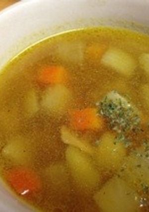 野菜たっぷりカレースープ-レシピのメイン写真