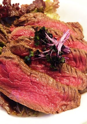 フライパンで☆あっという間に牛肉のたたき-レシピのメイン写真