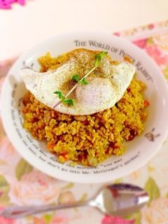 炊飯器で♡甘口カレーピラフ♡-レシピのメイン写真