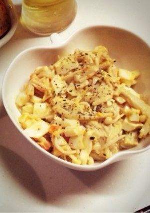 エノキと茹で卵のオイマヨサラダ★-レシピのメイン写真