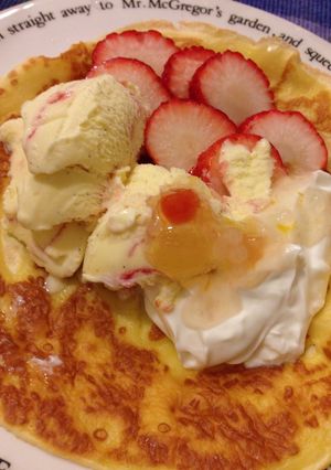 ☆パルテノヨーグルトでおやつにクレープ☆-レシピのメイン写真