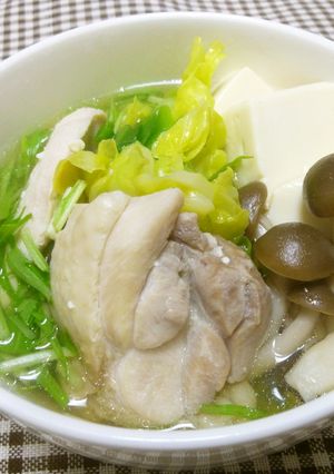 プチッと春キャベツ鍋-レシピのメイン写真