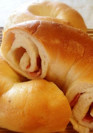 ベーコンチーズベーグル-レシピのメイン写真