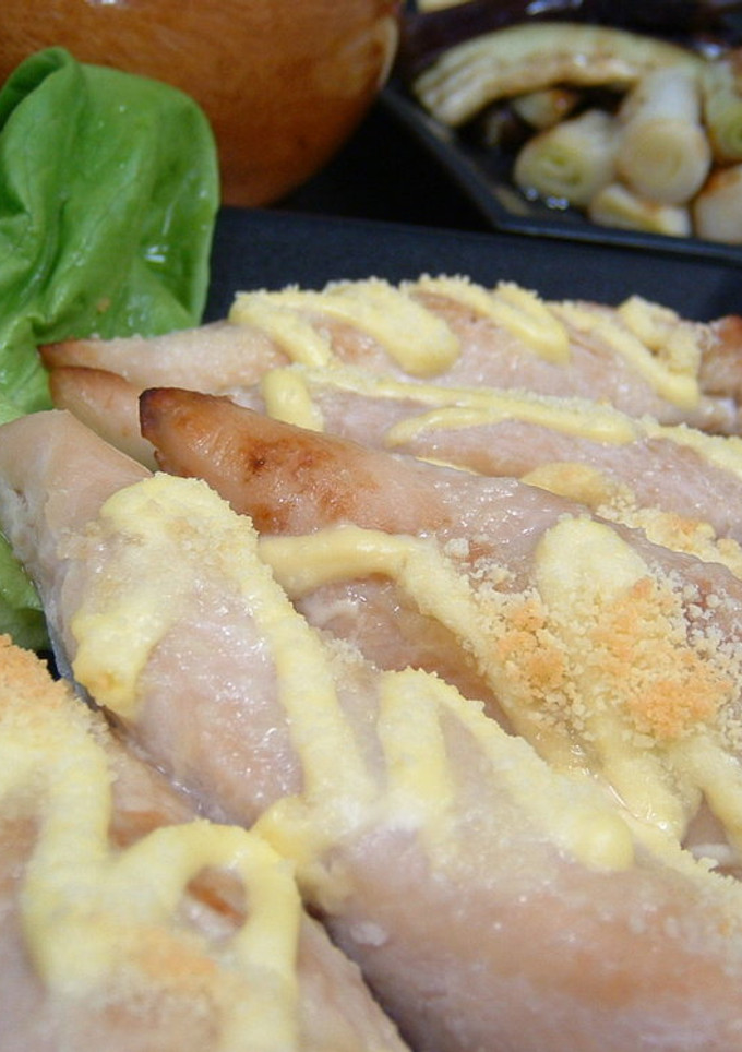 ササミのマヨチーズ焼き-レシピのメイン写真