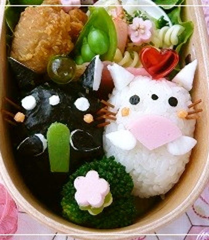 キャラ弁☆ねこちゃんツインズdeお雛様☆ by ユウキミチ