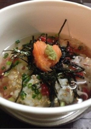 手作り茶漬け-レシピのメイン写真