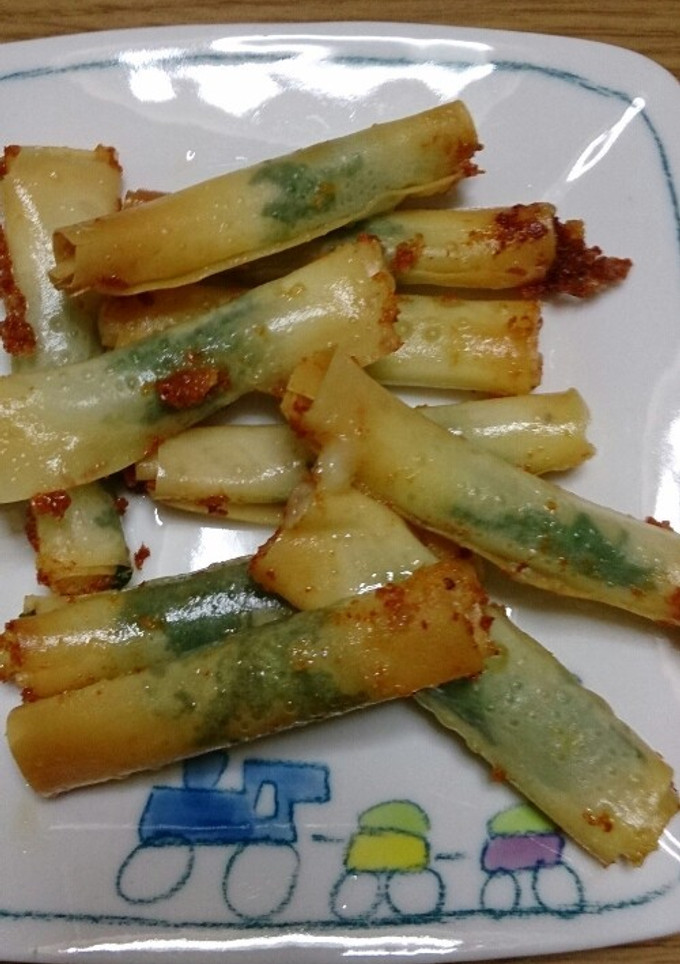 大葉とチーズを焼売の皮でクルクル～♪-レシピのメイン写真
