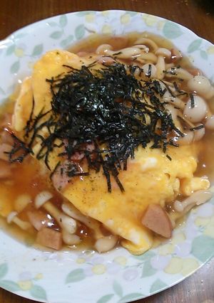 シンプルな和風オムライス-レシピのメイン写真